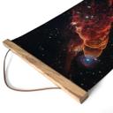 Póster de tela Telescopio James Webb - Torbellino cósmico Herbig Haro 49/50