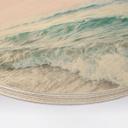 Cuadro de madera Cielo rosa sobre el mar - Sisi & Seb - Redondo