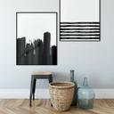 Plakat - Black brush