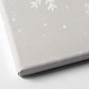 Lienzo Invierno - Copos de nieve - Orara Studio