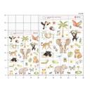 Wallsticker Klistermærke med jungledyr