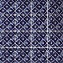 Azulejos Adhesivos acuarela flores azul - Treechild - lote de 12