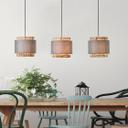Pendelleuchte Till, beige, 120 x 110 cm, Textil Lampe