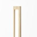 Stehleuchte Anabelle, braun, 120,4 x 16 cm, Holz Led stehleuchte
