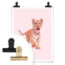 Plakat - Loose - Glitter tiger