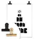 Plakat - Oh du fröhliche