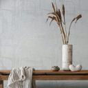 Papel pintado no tejido en blanco brillante formas geométricas gráfico moderno 