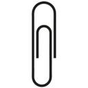 Wallsticker - Papirclips
