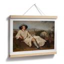 Póster Tischbein - Goethe en la campiña romana