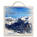 Alpine Panorama - Træ print