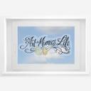 Cuadro de ventana LA Ink Art Mimics Life