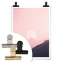 Póster Amanecer rosa