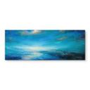 Billede Endless expanse in blue - Schmucker Panorama – print på aluminium