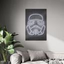 Glasbillede - Stormtrooper hjelm - Mielu