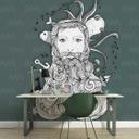 Livingwalls papier peint photo ARTist Aquarius vert