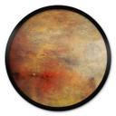 Póster Turner - Puesta de sol sobre un lago - Redondo