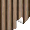 Tapet cirkel Vægpaneler med træ-effekt - vliesetapet/selvklæbende non-woven tapet