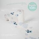A.S. Création Lovely Kids Frise autocollante enfant - Bleu, Gris