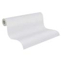 Unit tapet med fin struktur lysegrå - Ikke-vævet tapet i et subtilt tekstillook