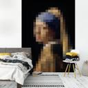 Papier peint photo Vermeer - La jeune fille à la boucle d'oreille en perles - 192x260 cm