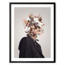 Plakat Feminine blomster - Moth