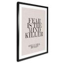 Plakat Filmcitat fra Dune - Fear is the Mind-Killer