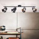 Spotrohr Lola, schwarz, 16,5 x 84 cm, Metall Strahler