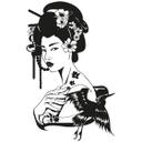 Geisha portræt