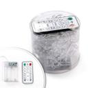 LED Lichterkette Schneeflocke mehrfarbig