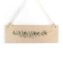 Panneau en bois Sisi & Seb - Eucalyptus - Branche