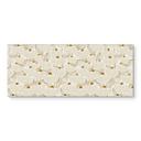 Stænkplade til køkken Minimalistiske blomster i creme og guld - Annick