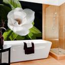 Fototapet Orchid Garden - 144x260 cm