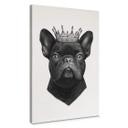 Lienzo Korenkova - Rey Bulldog Francés