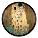 Póster Klimt - El beso - Redondo