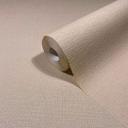 Papel pintado no tejido de color beige claro con textura lisa moderno 
