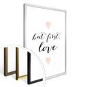 Plakat - Confetti & Cream - But first love