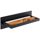 Wandleuchte Elea, braun, 35 x 15,1 cm, Holz Wandlampe