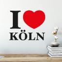 Wallsticker - I love Köln