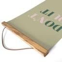 Tekstil plakat Don't Quit Do it