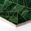 Hexagon Hout Fredriksson - Donkergroene Smaragd