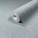 Non-woven tapet i tekstil look med struktureret overflade blå ensfarvet