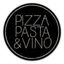 Billede af træ Pizza Pasta & Vino sort - Rund