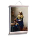 Póster Vermeer - La niña de la lechera