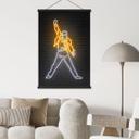 Póster de tela Freddie Mercury - Mielu