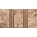 Elegant marmor tapet beige med striber - non-woven tapet til en stilfuld atmosfære
