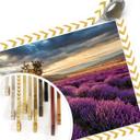 Póster de la flor de lavanda en Provenza