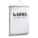 Plakat - Karma regelt das schon