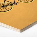 Hexagone - Bois placage de bouleau Kubistika - Bicyclette