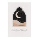 Tekstil plakat Ramadan Mubarak halvmåne