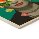 Cuadro de madera Frida Floral - Frida Floral Studio